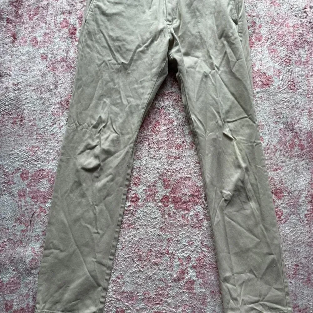 Jcrew Men's Cream and Tan Trousers